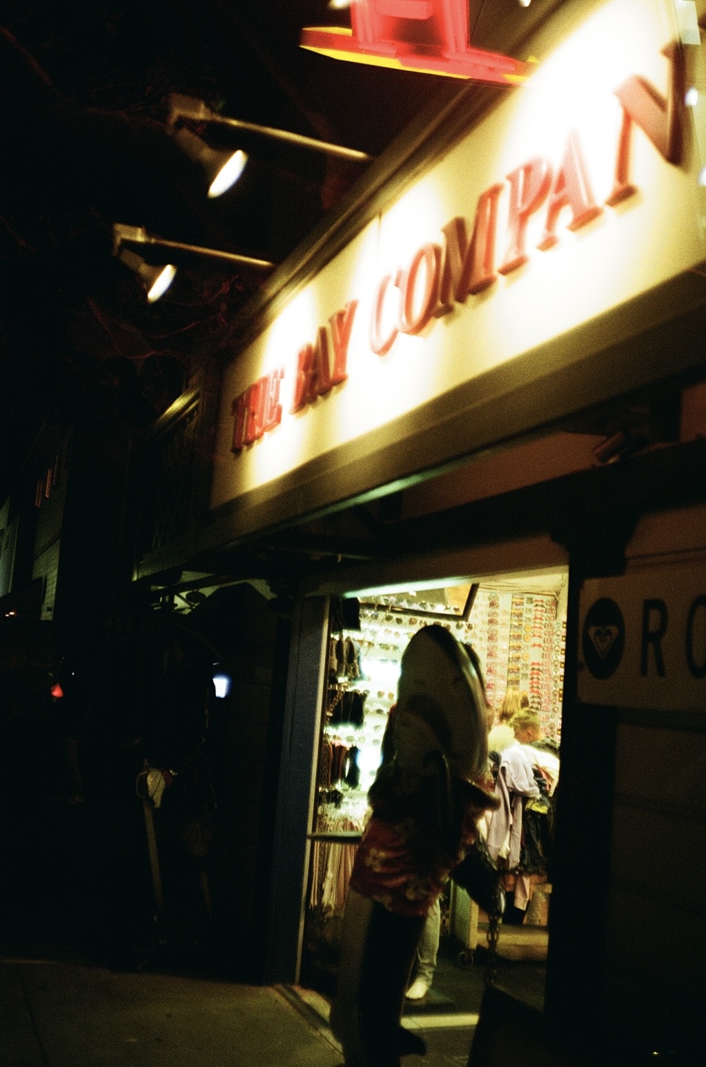 Store at night